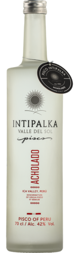 Pisco Acholado Intipalka Valle de Ica Santiago Queirolo