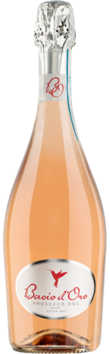 Bacio d’Oro Rosé Prosecco DOC Extra Dry
