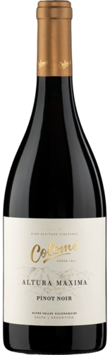 Pinot Noir Altura Máxima Salta Bodega Colomé