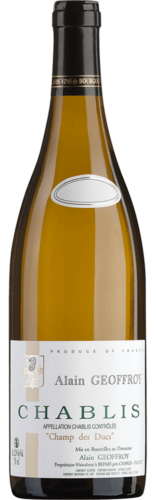 Chablis AOC Champ des Ducs Domaine Alain Geoffroy Chablis AOC Champ des Ducs Domaine Alain Geoffroy